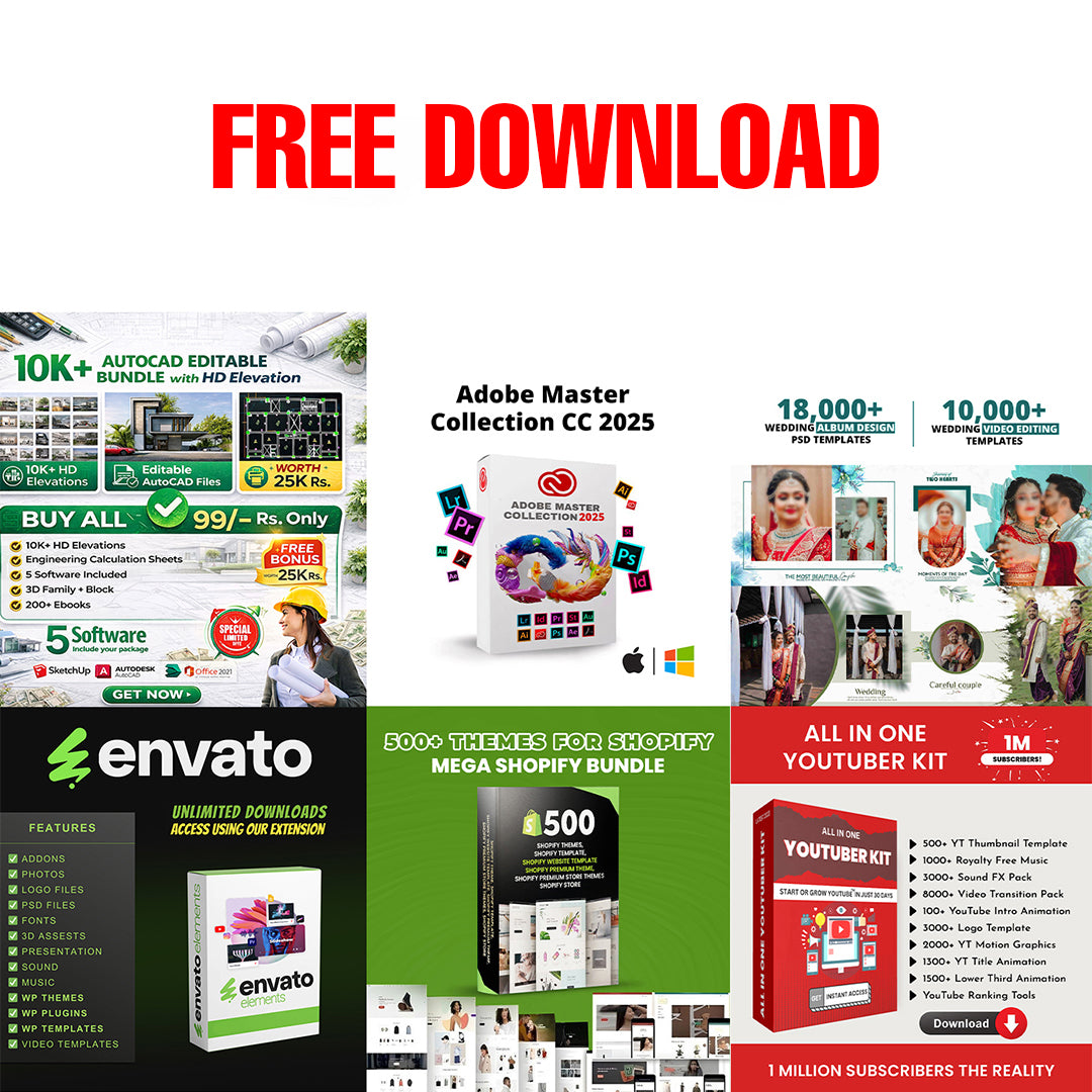 18000+ Wedding Album PSD Designs & 10000+ Video Editing Templates