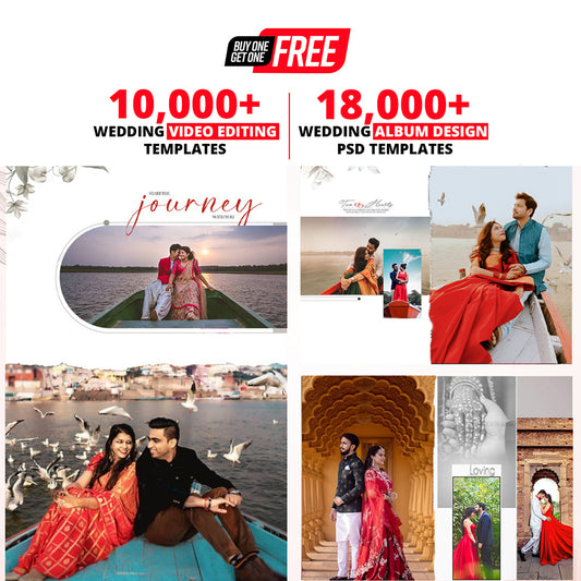 18000+ Wedding Album Design PSD Templates & 10000+ Wedding Video Editing Templates