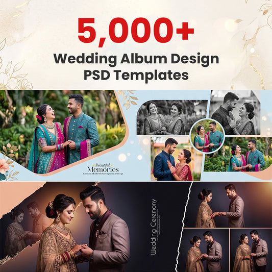 5,000+ Wedding Album Design PSD Templates