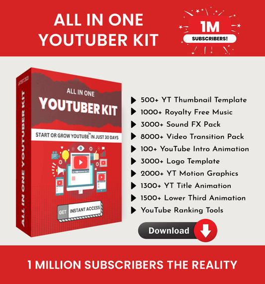 All In One Youtuber kit Bundle