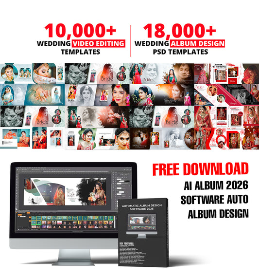 18000+ Wedding Album Design PSD & 10000+ Wedding Video Editing Templates